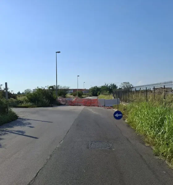 via Palumbo chiusa Qualiano