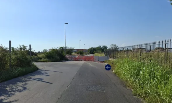 via Palumbo chiusa Qualiano