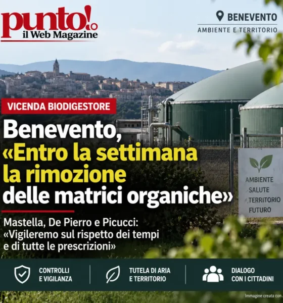 vicenda biodigestore benevento