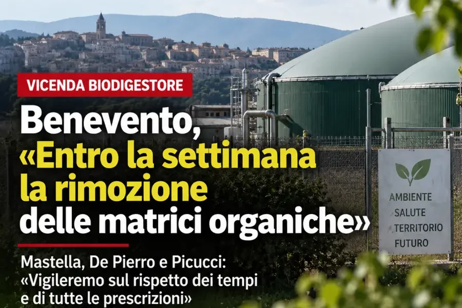 benevento biodigestore entro la settimana la rimozione delle matrici organiche da Puntomagazine.it benevento biodigestore entro la settimana la rimozione delle matrici organiche