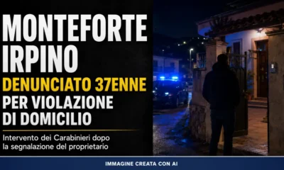 violazione di domicilio Monteforte Irpino
