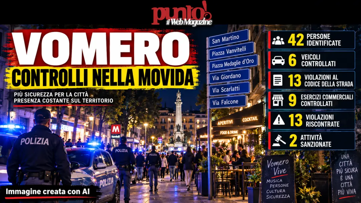 vomero controlli polizia